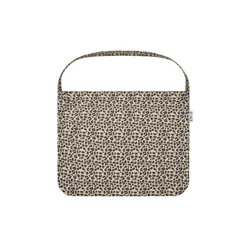 LEOPARD CORDUROY ECO BAG-CREAM