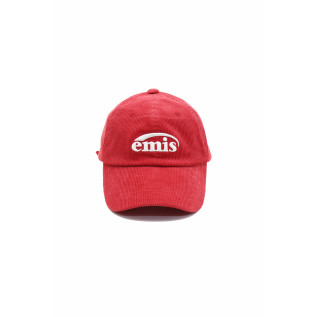 NEW LOGO CORDUROY EMIS CAP-RED