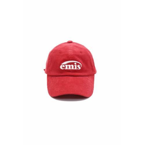 NEW LOGO CORDUROY EMIS CAP-RED