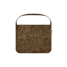 22Y LEOPARD CORDUROY ECO BAG-BROWN