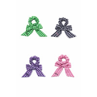 RIBBON CHECK SCRUNCHY