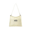 SQUARE HOBO BAG-IVORY
