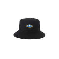 MINI WAPPEN BUCKET HAT-BLACK