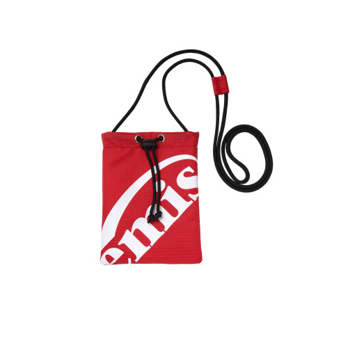 NEW LOGO CROSSED MINI BAG-RED