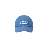 NEW LOGO PIGMENT BALL CAP-BLUE