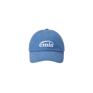 NEW LOGO PIGMENT BALL CAP-BLUE