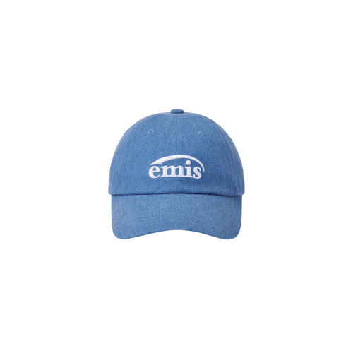 NEW LOGO PIGMENT BALL CAP-BLUE