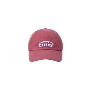 NEW LOGO PIGMENT BALL CAP-RED