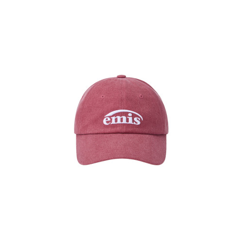 NEW LOGO PIGMENT BALL CAP-RED