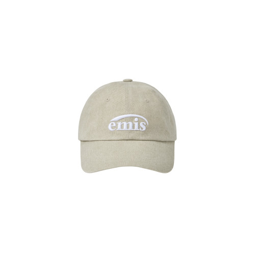 NEW LOGO PIGMENT BALL CAP-BEIGE