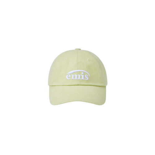 NEW LOGO PIGMENT BALL CAP-LIME