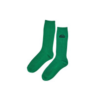 (WOMENS) NEW LOGO STITCH SOCKS-GREEN