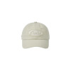 TONE ON TONE WAPPEN BALL CAP-BEIGE