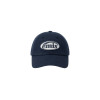TONE ON TONE WAPPEN BALL CAP-NAVY