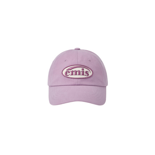 TONE ON TONE WAPPEN BALL CAP-LIGHT PURPLE