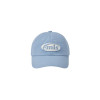 TONE ON TONE WAPPEN BALL CAP-SKY BLUE