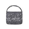COTTON LEOPARD ECO BAG-GRAY