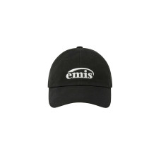 FOOT PRINT BALL CAP-BLACK