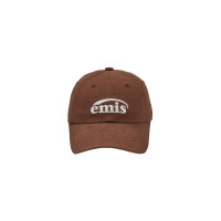 FOOT PRINT BALL CAP-BROWN