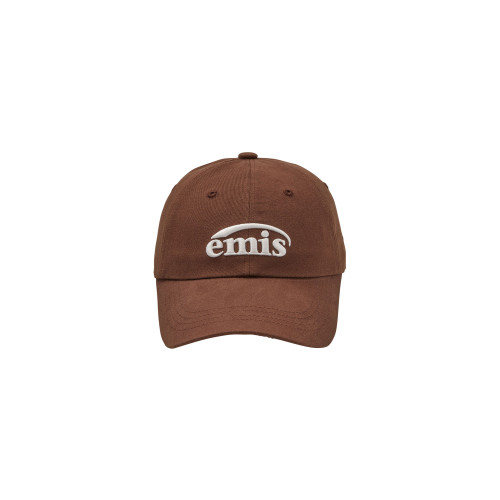 FOOT PRINT BALL CAP-BROWN