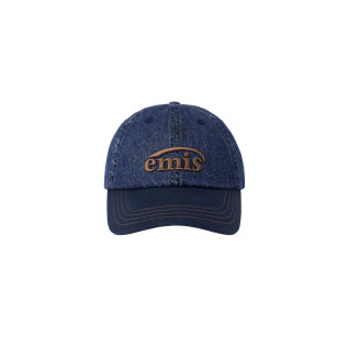 WASHED DENIM BALL CAP-BLUE/NAVY
