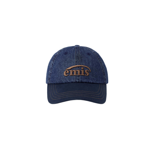 WASHED DENIM BALL CAP-BLUE/NAVY