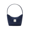 NEW LEATHER HOBO BAG-NAVY