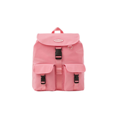DOUBLE POCKET BACKPACK-PINK