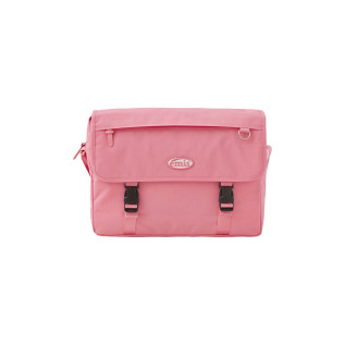 NYLON MESSENGER BAG-PINK