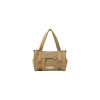 MINI CROSSED BODY CIRCULAR BAG-BEIGE