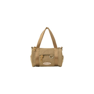 MINI CROSSED BODY CIRCULAR BAG-BEIGE