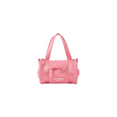 MINI CROSSED BODY CIRCULAR BAG-PINK