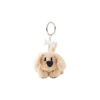 EMIS PUPPY KEYRING-BEIGE