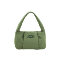 PADDED HOBO BAG-KHAKI