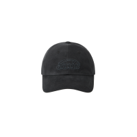 COTTON BRUSHED BALL CAP-CHARCOAL