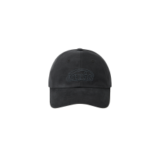 COTTON BRUSHED BALL CAP-CHARCOAL