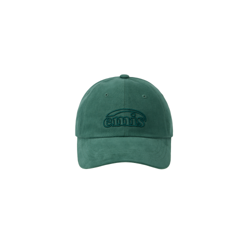 COTTON BRUSHED BALL CAP-GREEN
