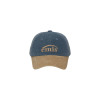 CORDUROY TWO-TONE BALL CAP-BLUE