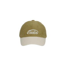 CORDUROY TWO-TONE BALL CAP-MUSTARD