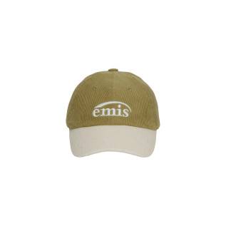 CORDUROY TWO-TONE BALL CAP-MUSTARD