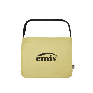 NEW LOGO COTTON ECO BAG-MUSTARD