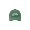 WHITE STITCH BALL CAP-GREEN