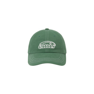 WHITE STITCH BALL CAP-GREEN