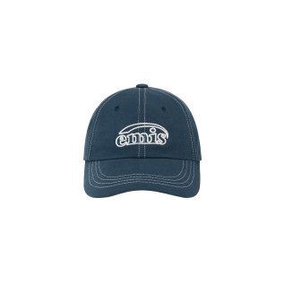 WHITE STITCH BALL CAP-NAVY
