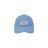 WHITE STITCH BALL CAP-SKY BLUE