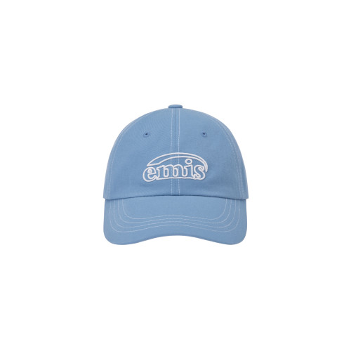 WHITE STITCH BALL CAP-SKY BLUE