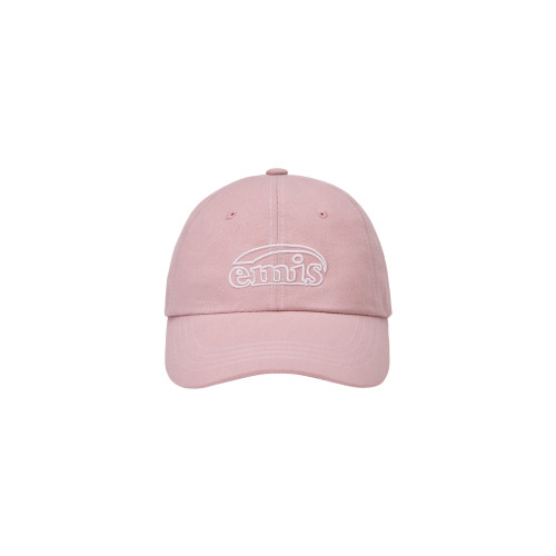WHITE STITCH BALL CAP-PINK