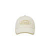 BEIGE TRIMMING BALL CAP-CREAM