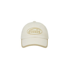 BEIGE TRIMMING BALL CAP-CREAM