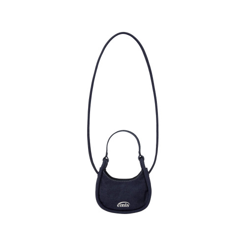 DENIM SMALL BAG-DARK BLUE DENIM